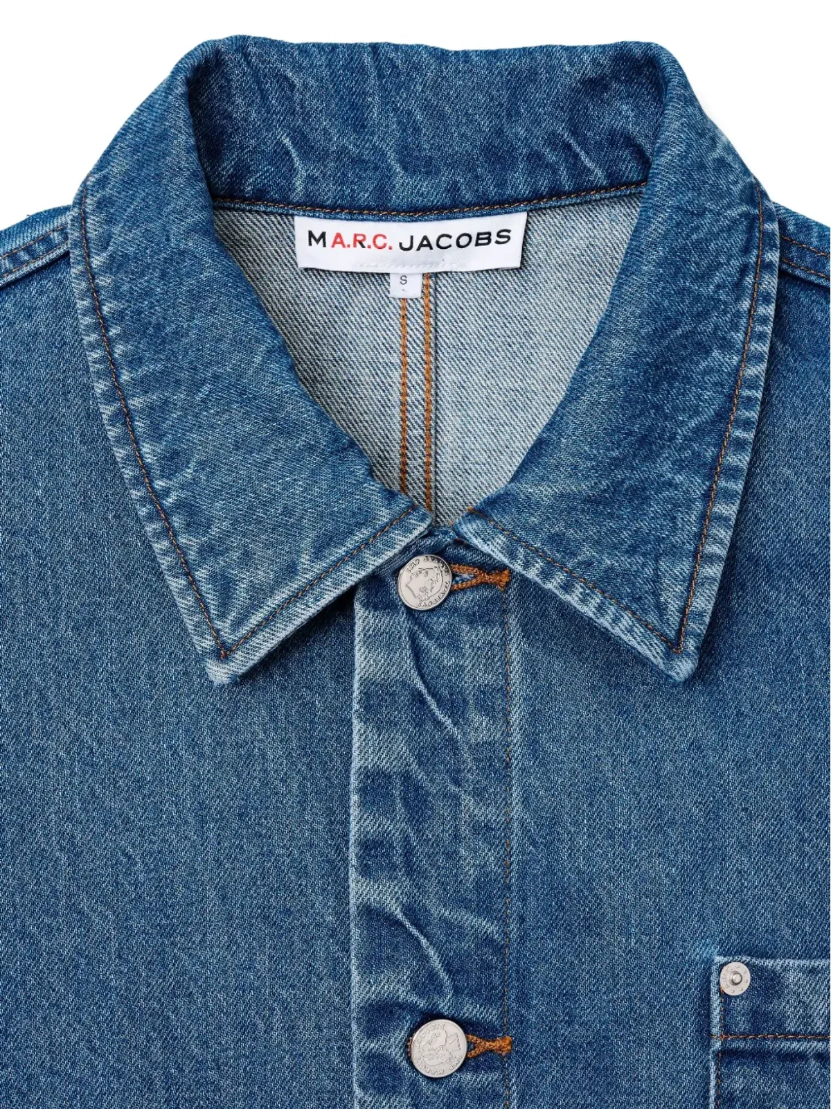 Marc Jacobs 刺繍パッチデニムジャケット - 画像5