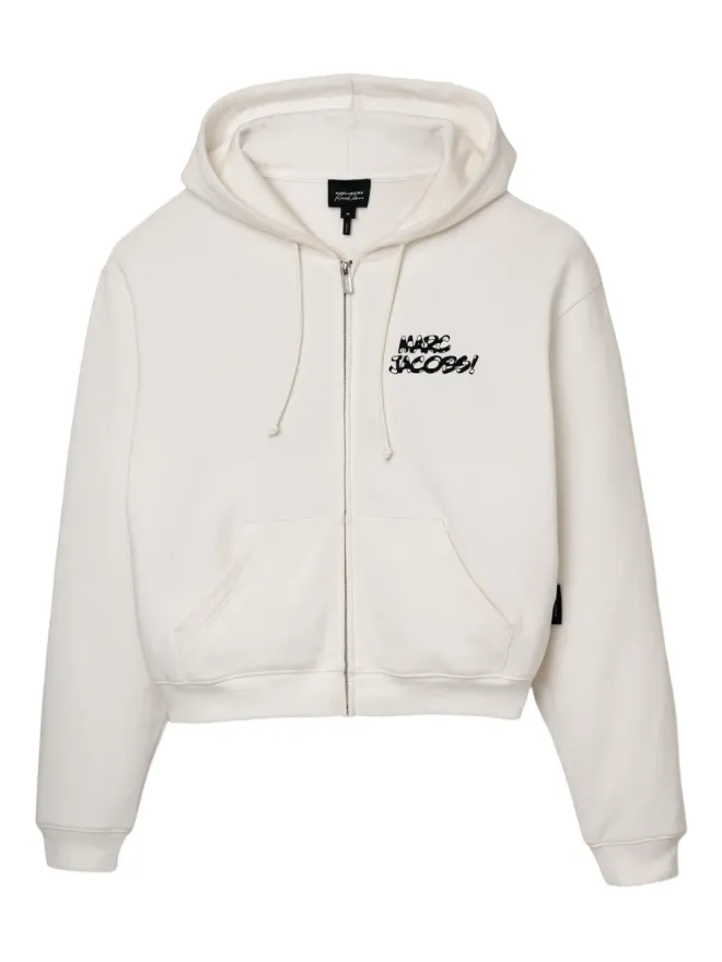 Marc Jacobs Marc Jacobs dice-print zip-up hoodieの商品画像
