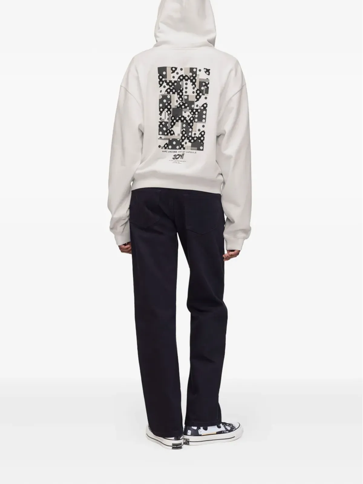 Marc Jacobs dice-print zip-up hoodie - 画像3