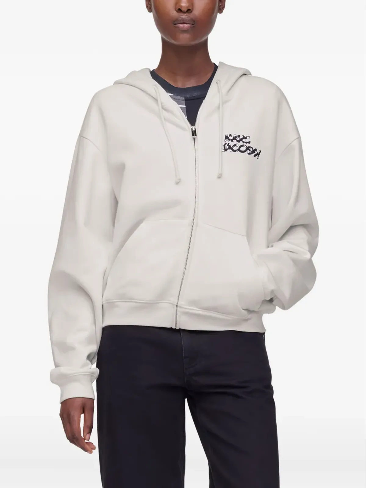Marc Jacobs dice-print zip-up hoodie - 画像4