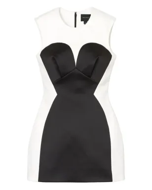 Marc Jacobs 縫い目入りサテンのミニドレス - サムネイル1