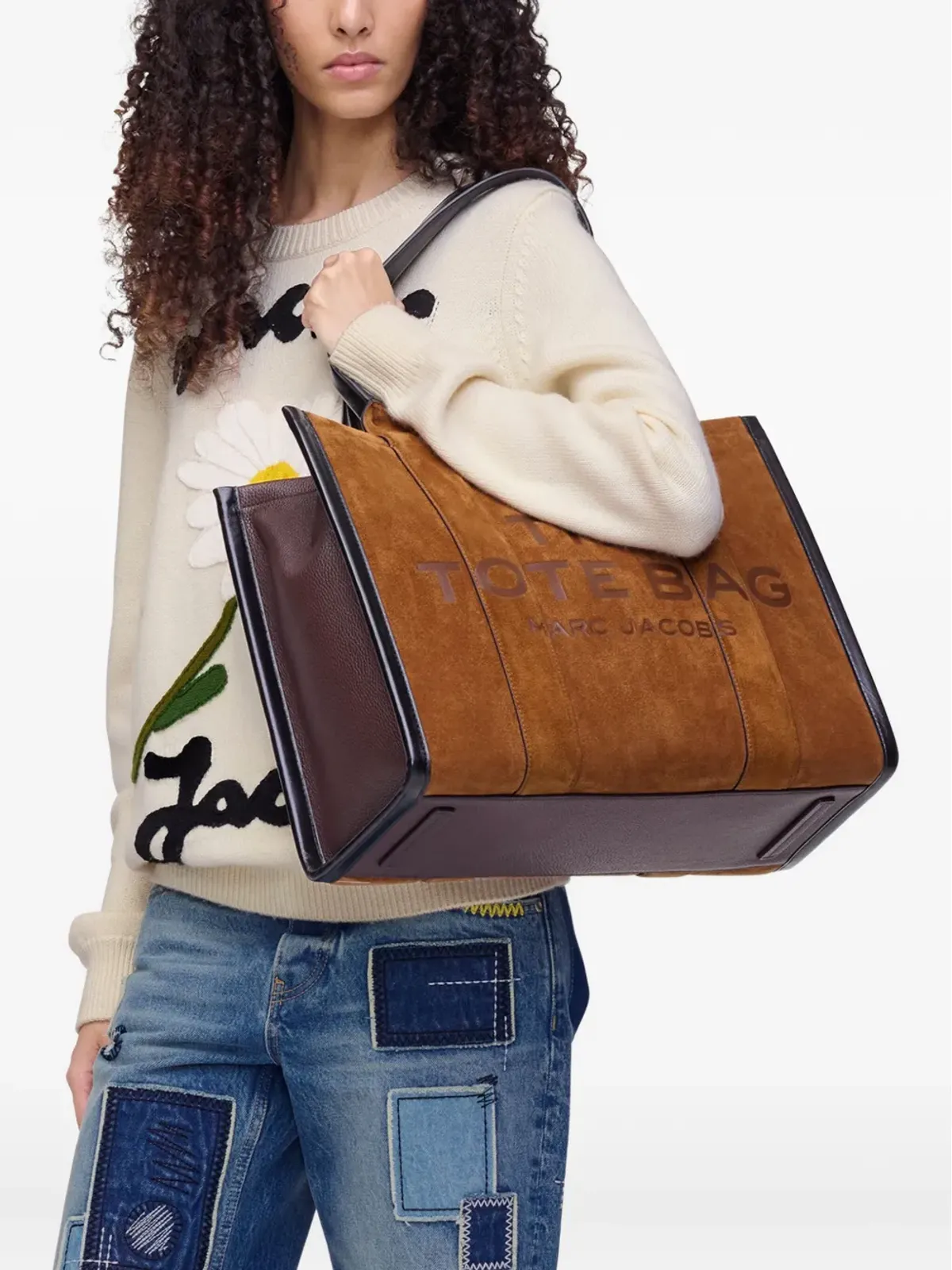 Marc Jacobs スエード トートバッグ - 画像2