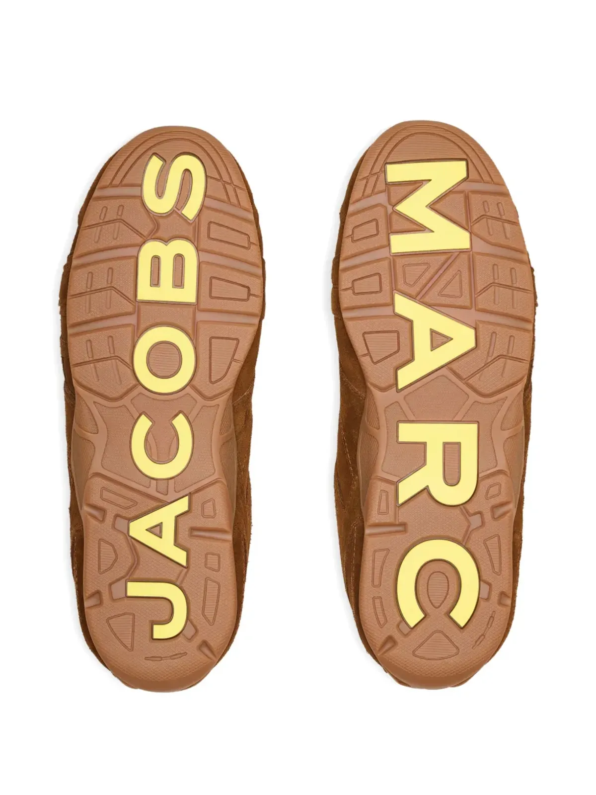 Marc Jacobs レースアップパネルドスニーカー ブラウン - 画像4