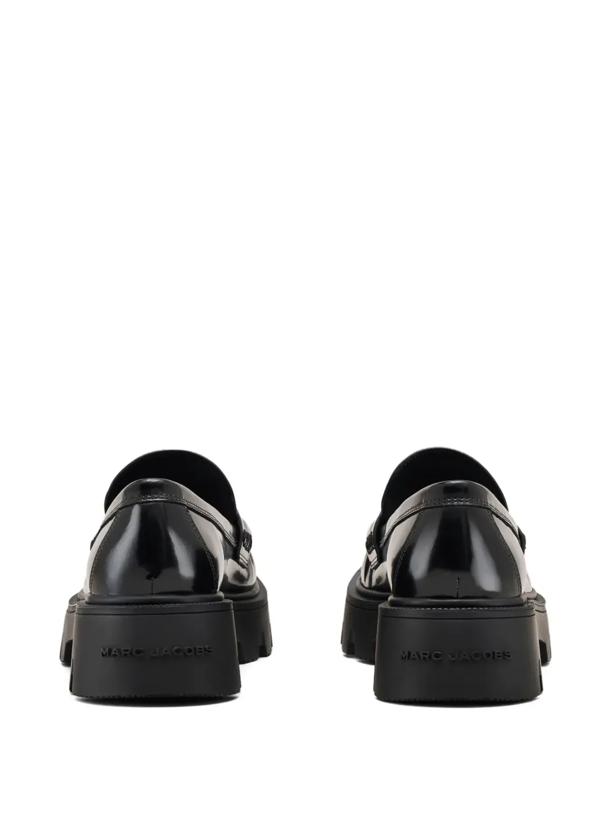 Marc Jacobs ロゴプレート付きプラットフォームローファー - 画像3