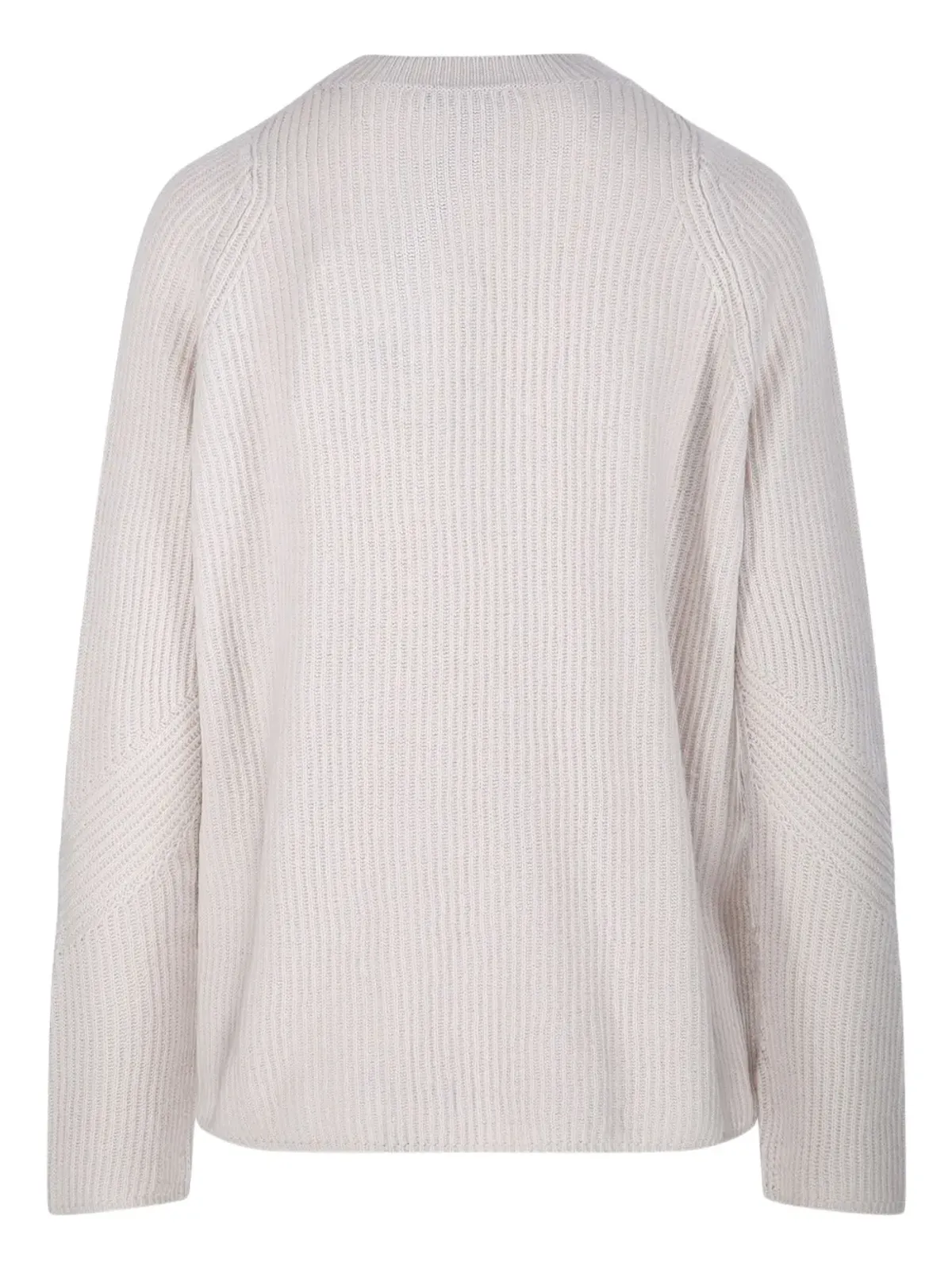 S Max Mara リブ編み ラグランスリーブ セーター - 画像2
