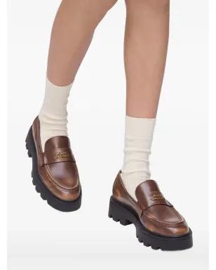 Marc Jacobs ロゴプレート付き チャンクーローファー - サムネイル5