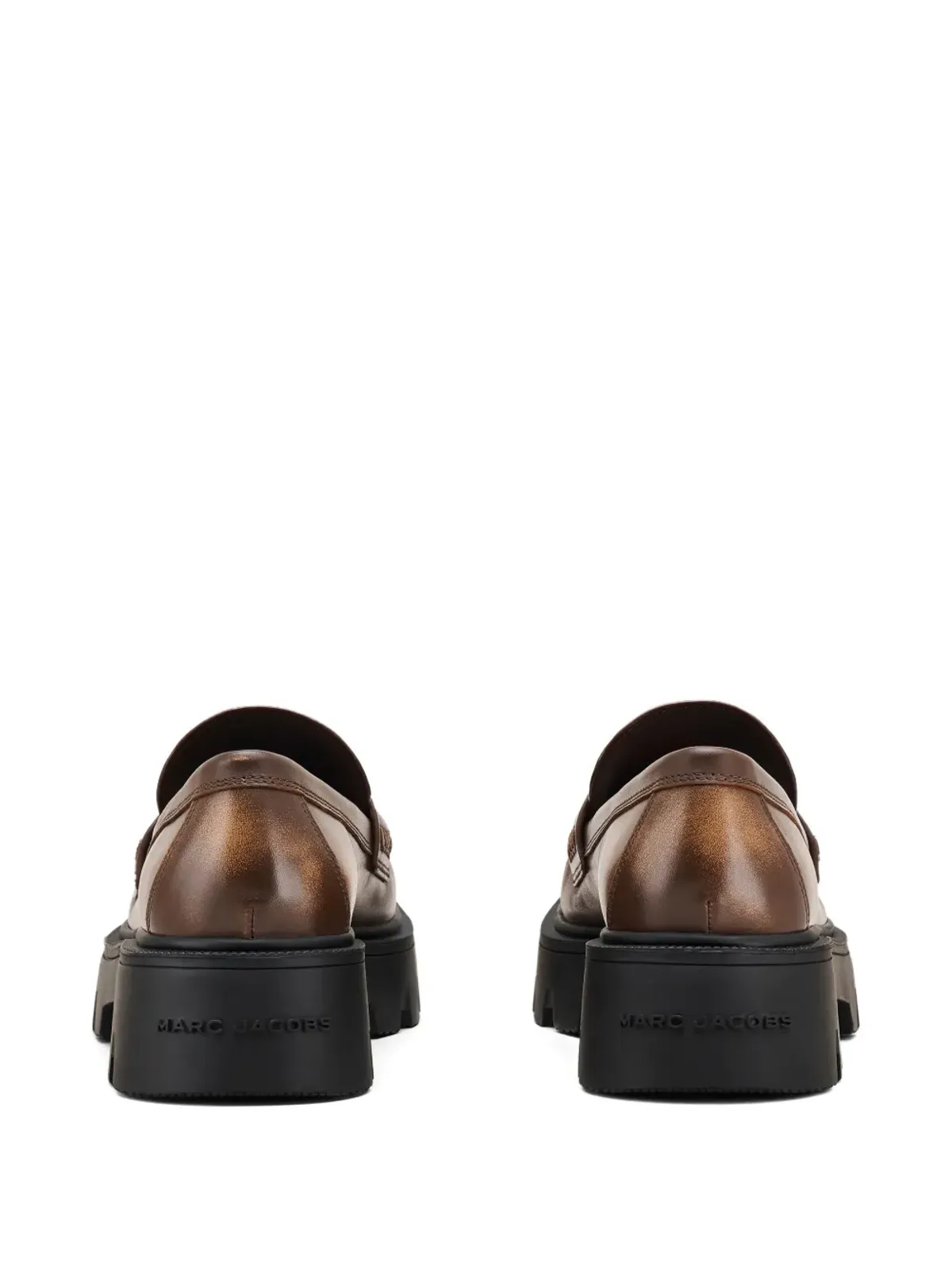 Marc Jacobs ロゴプレート付き チャンクーローファー - 画像3