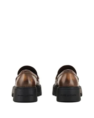 Marc Jacobs ロゴプレート付き チャンクーローファー - サムネイル3