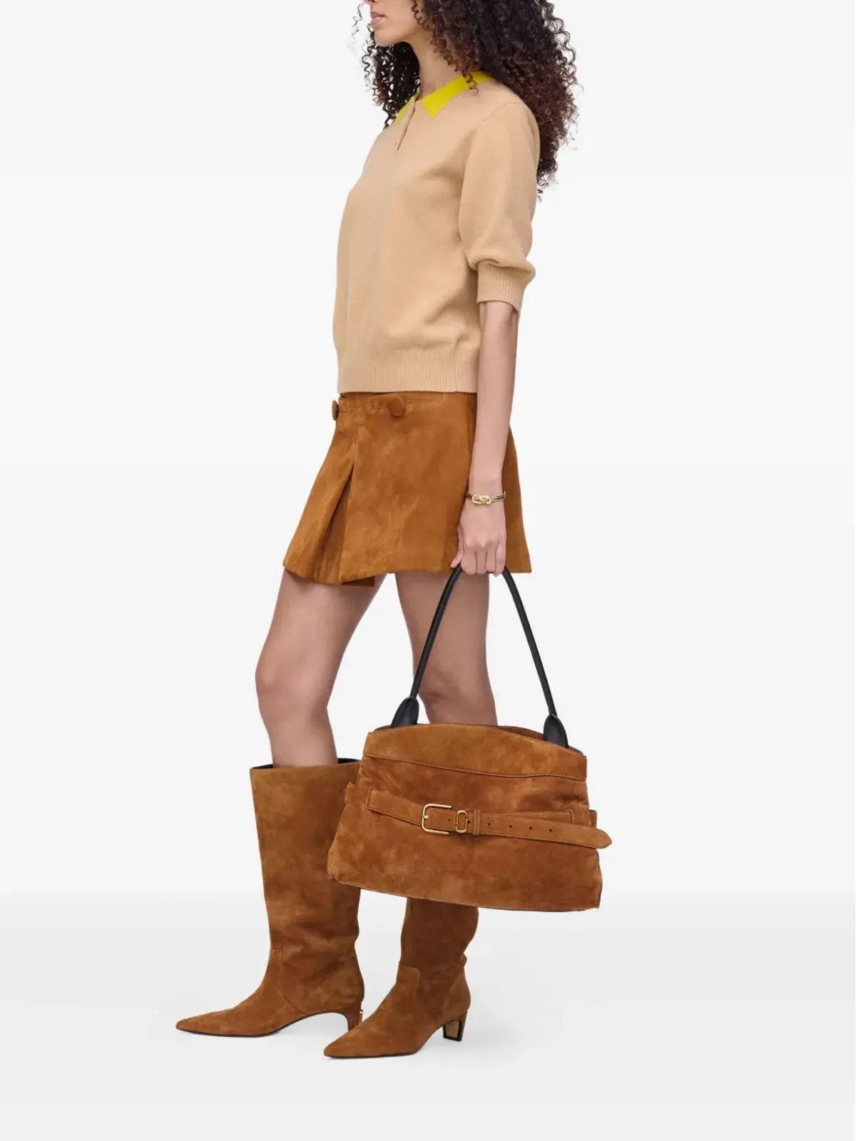Marc Jacobs コントラストカラー ウール ポロシャツ - 画像2