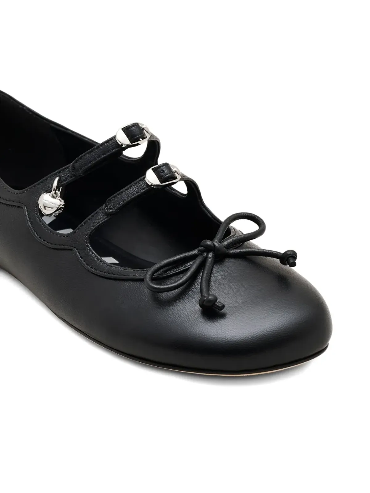 Marc Jacobs The Kiki バックル装飾ボウ バレエフラット - 画像2