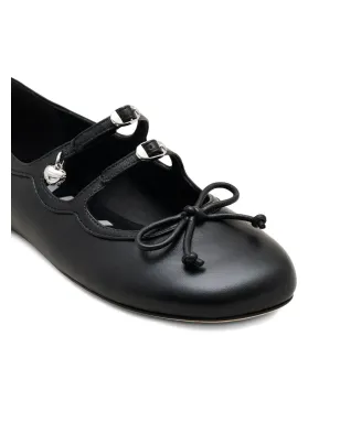 Marc Jacobs The Kiki バックル装飾ボウ バレエフラット - サムネイル2