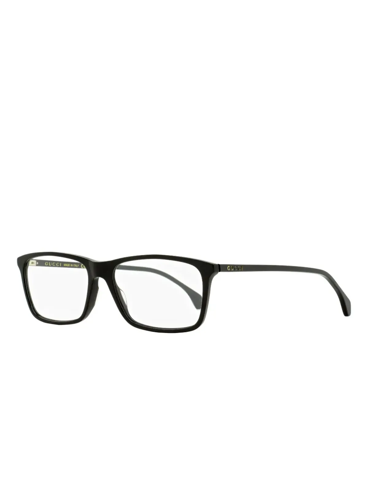 Gucci Eyewear レクタングル ロゴメガネ - 画像2