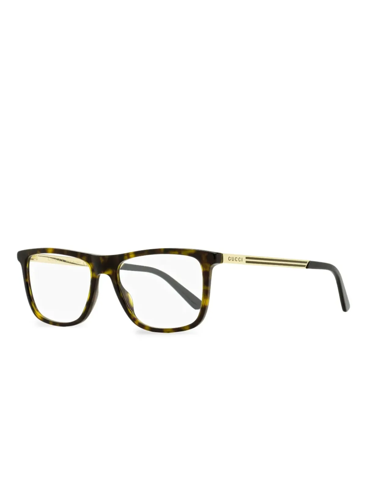 Gucci Eyewear 長方形フレーム メガネ - 画像2