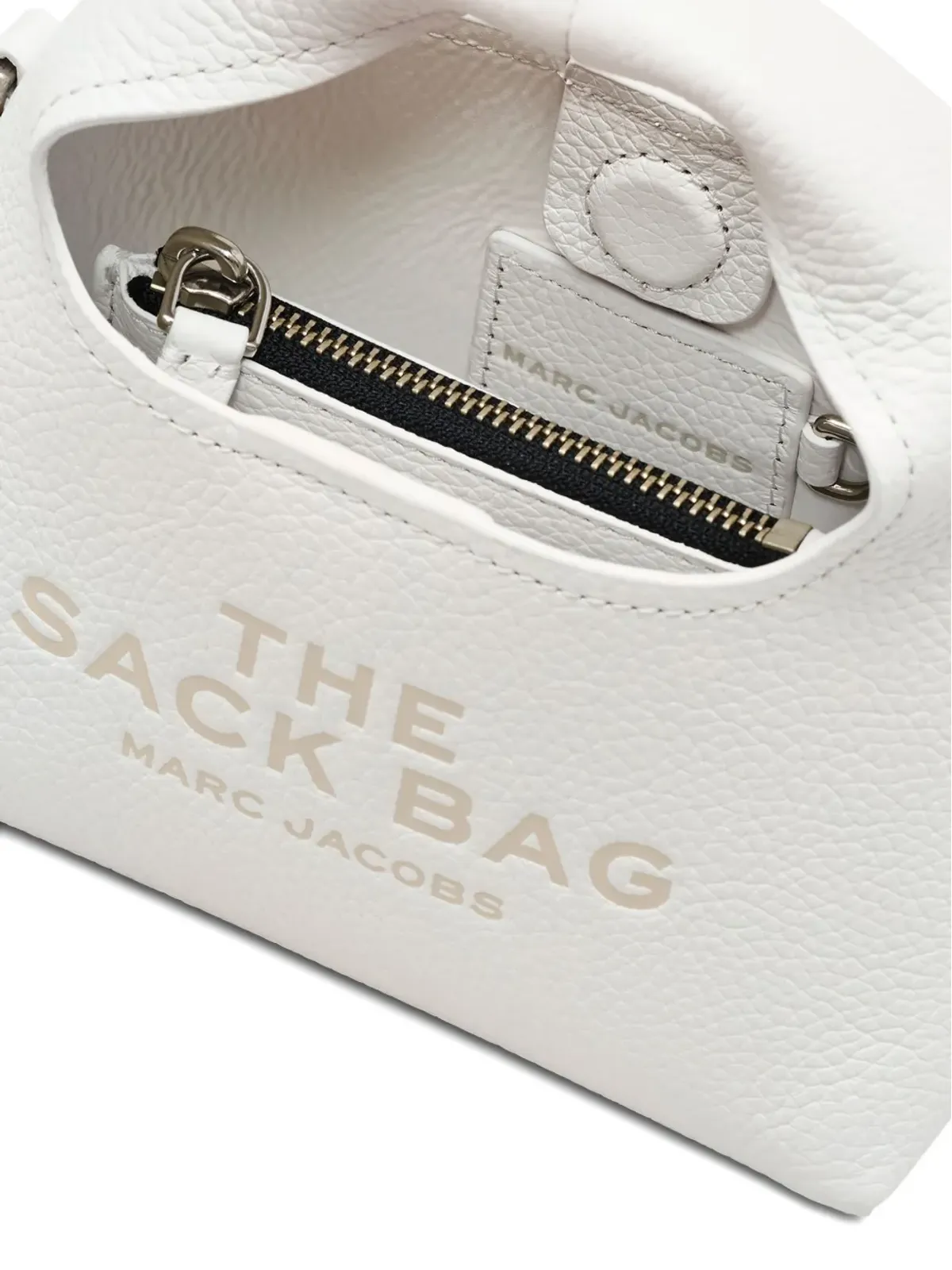 Marc Jacobs ザ・サック マイクロ トートバッグ ホワイト - 画像4