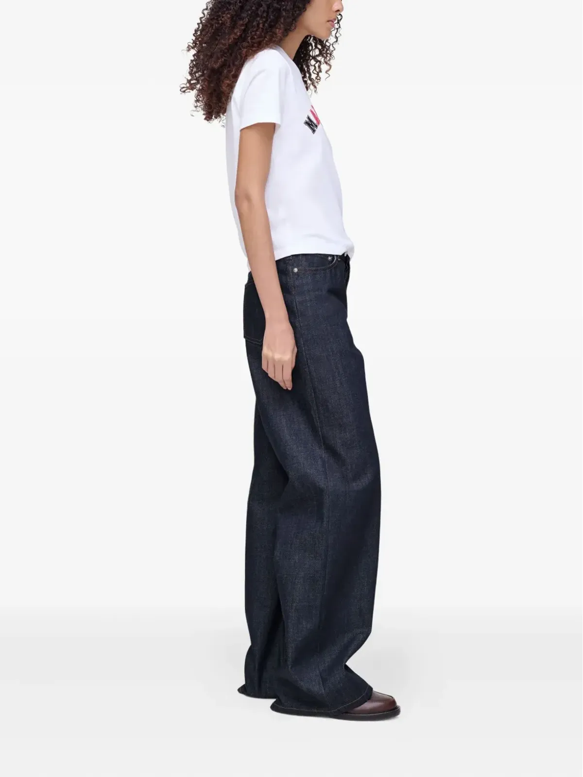 Marc Jacobs ロゴ文字入りTシャツ - 画像3