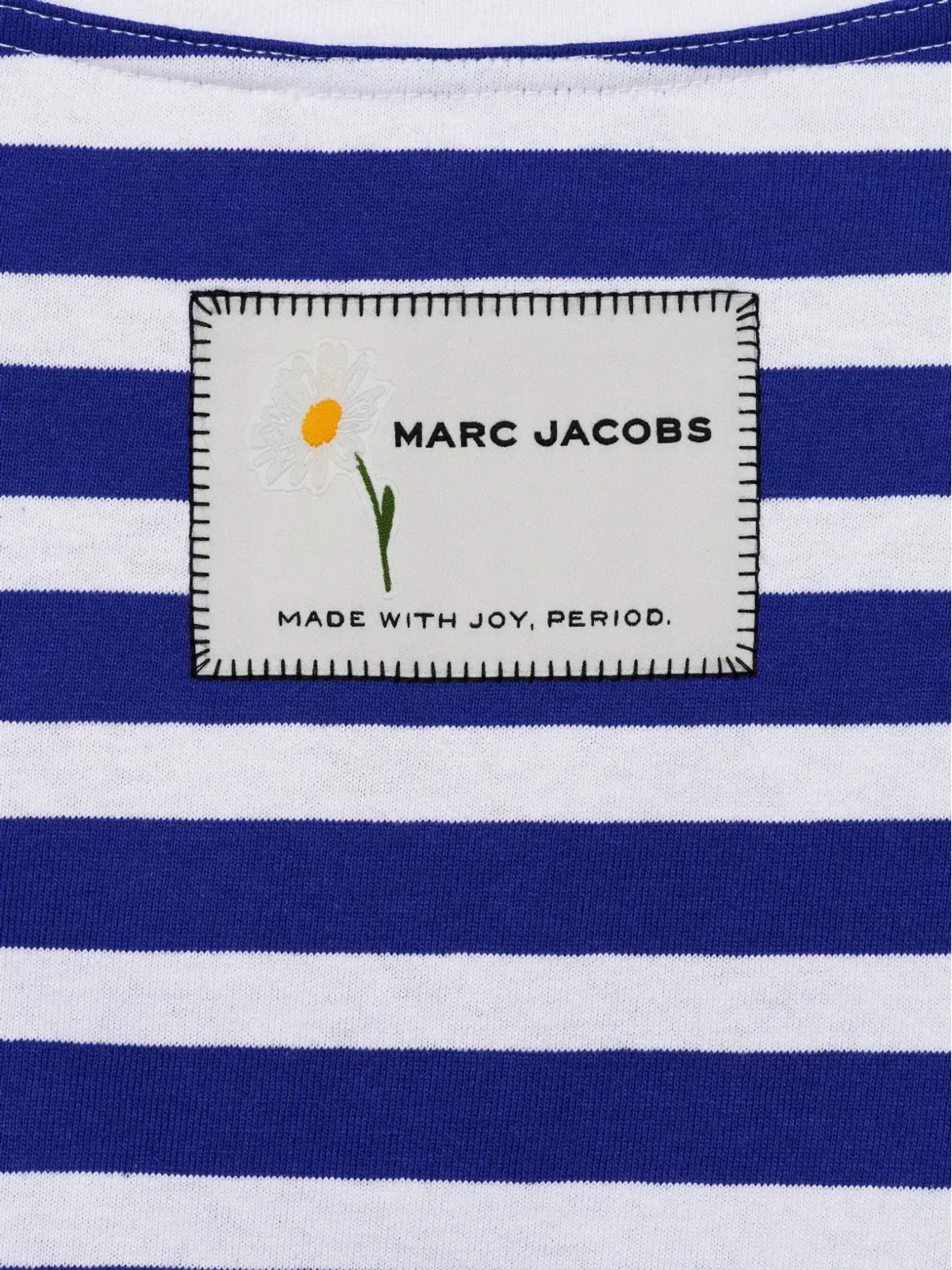 Marc Jacobs ストライプ柄の花パッチトップ - 画像5