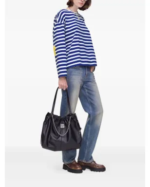 Marc Jacobs ストライプ柄の花パッチトップ - サムネイル3
