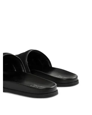 Gucci GGパターンのパッド入りスライドサンダル - ブラック - サムネイル4
