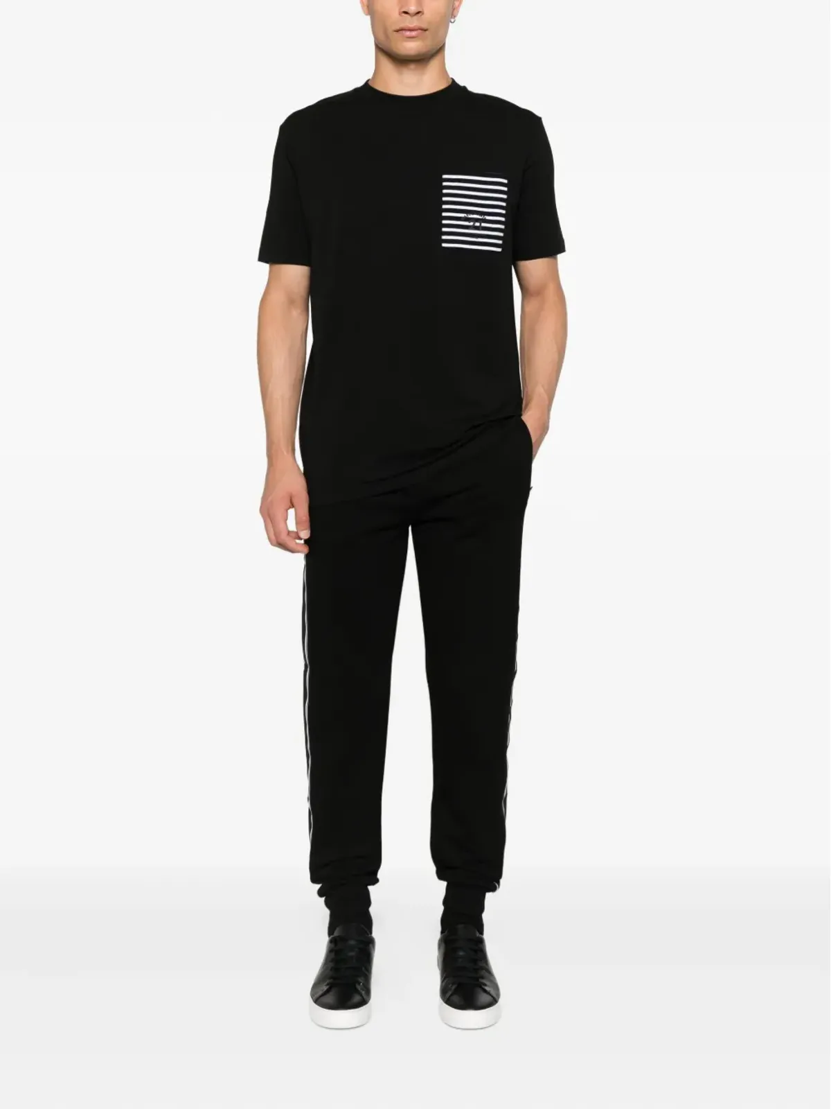 Karl Lagerfeld ストライプディテール トラックパンツ - 画像2