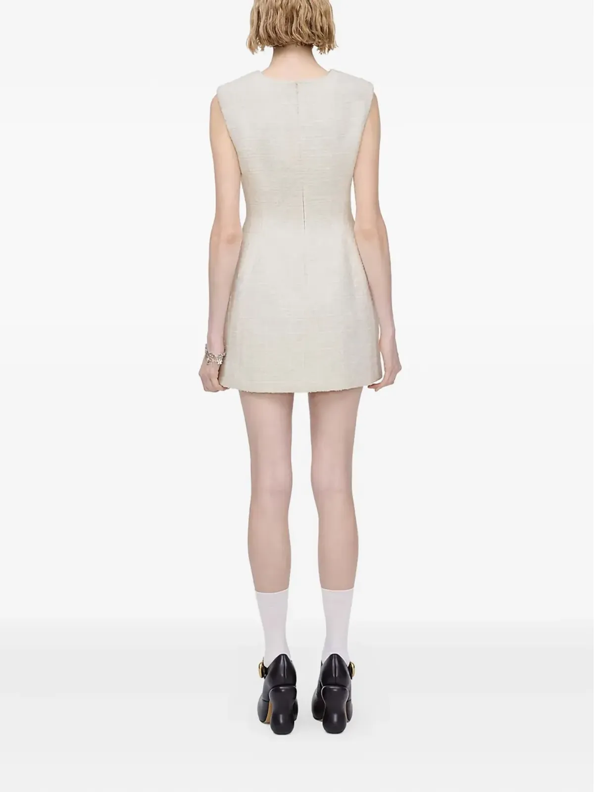 Marc Jacobs ツイードポケットミニドレス - 画像3
