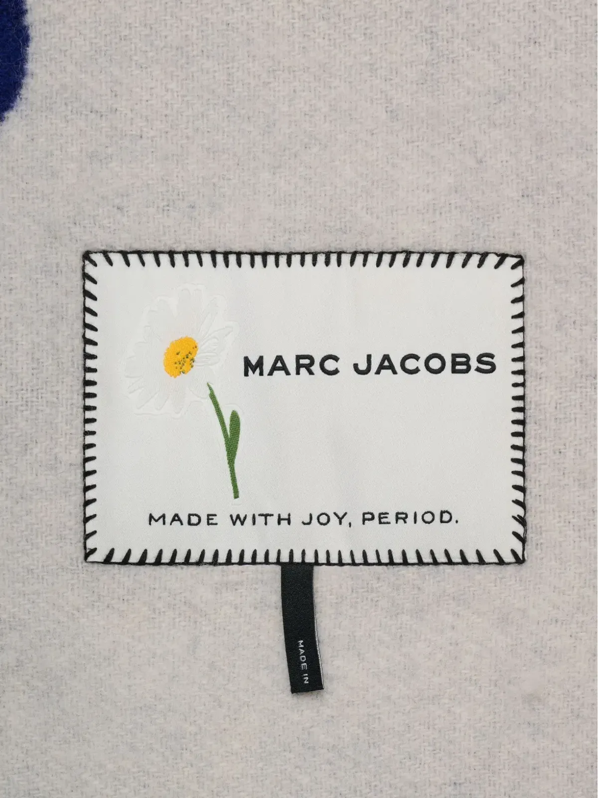 Marc Jacobs Marc is Joy ウールスカーフ - 画像3