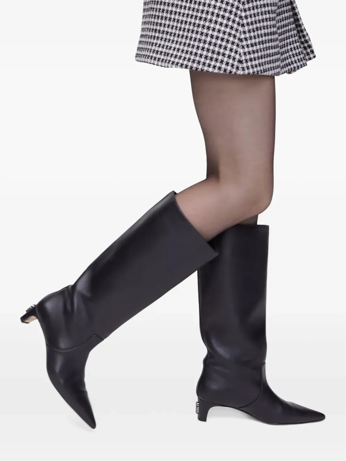 Marc Jacobs ポインテッドトゥ レザー ブーツ - 画像5