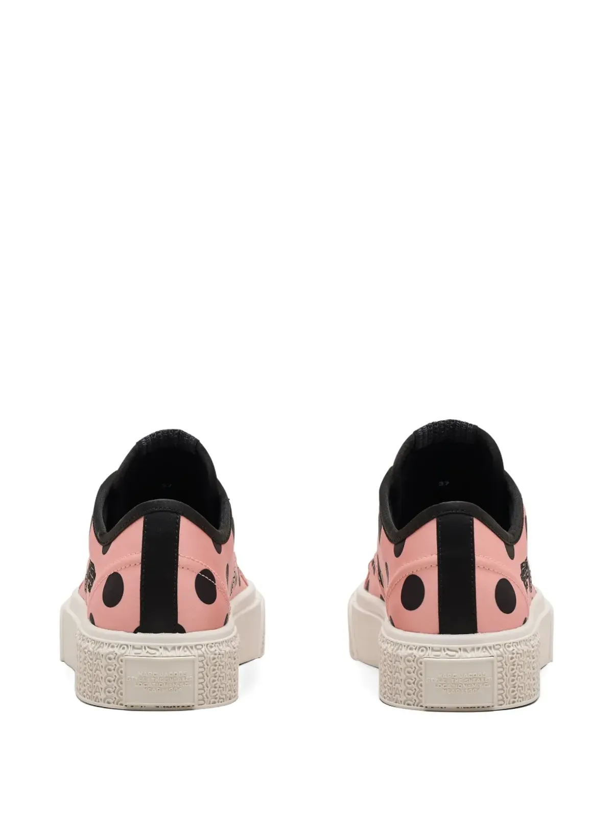 Marc Jacobs ポルカドット プラットフォーム トレーナー - ピンク - 画像3