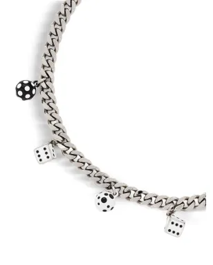 Marc Jacobs ダイスチャーム ネックレス（シルバー） - サムネイル3