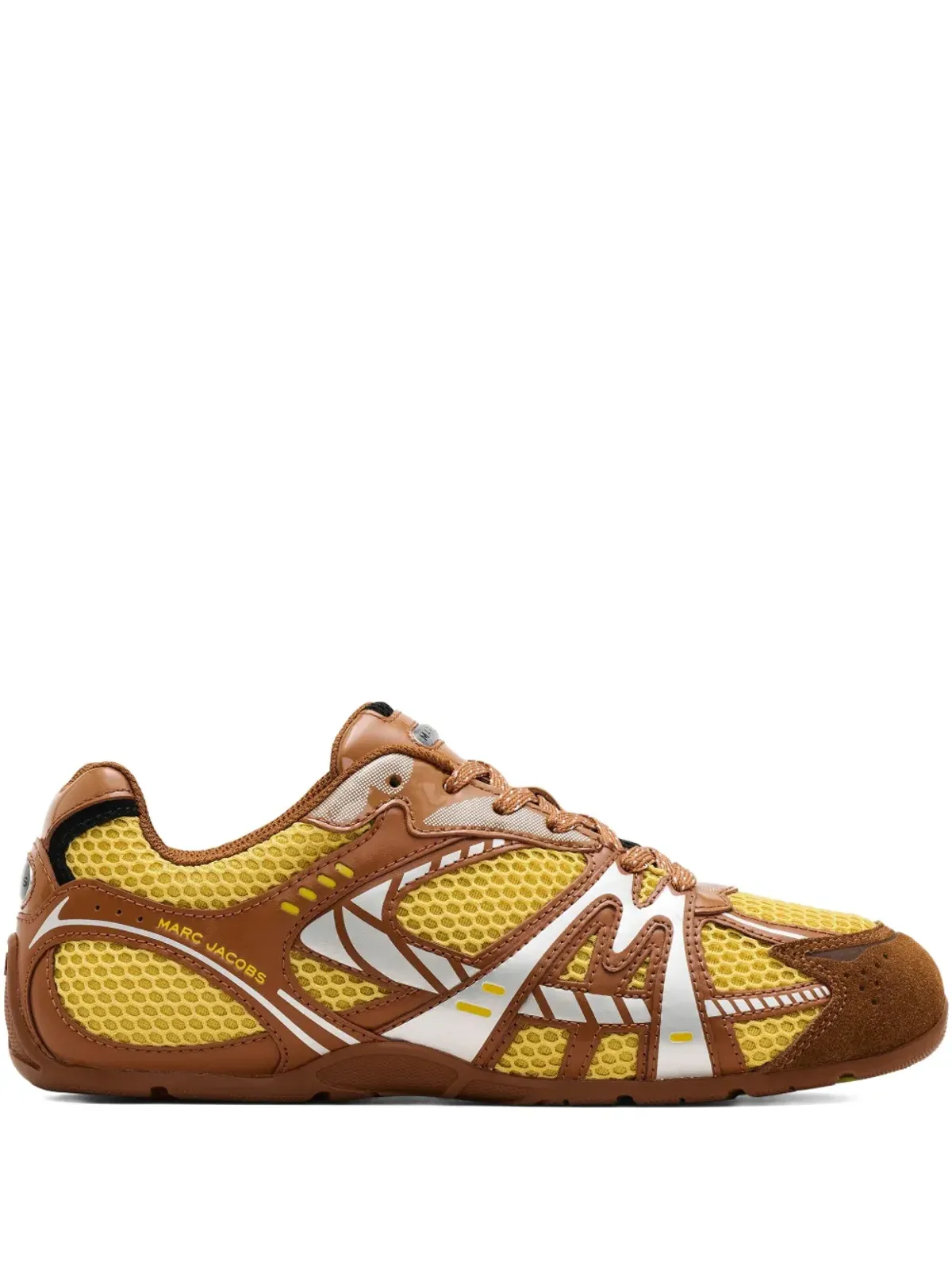 Marc Jacobs The 72 Spring mesh-panelled leather sneakers - 画像1