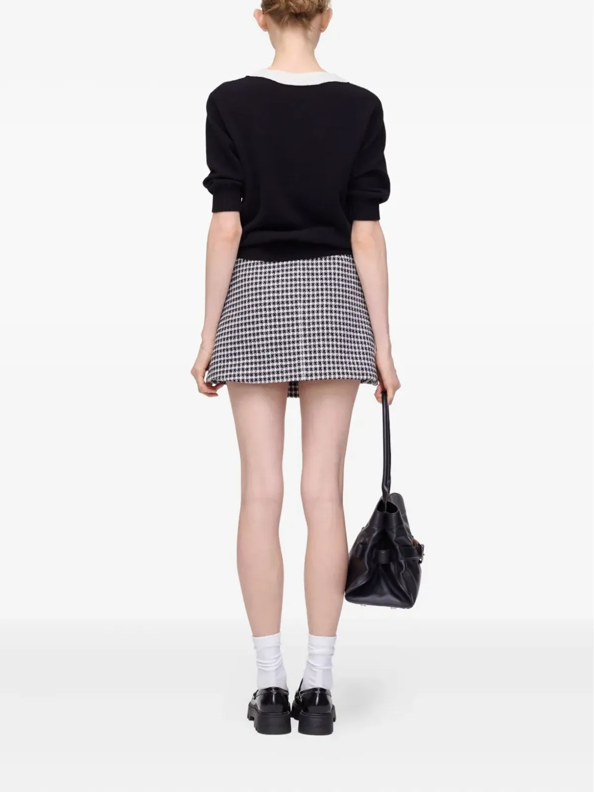 Marc Jacobs ギンガムチェック ツイード ミニスカート - 画像4