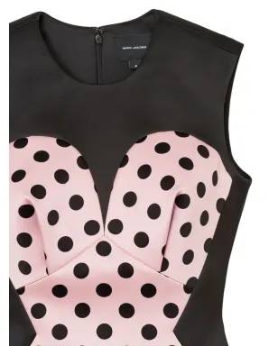 Marc Jacobs ポルカドット・シームドレス - サムネイル5