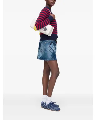 Marc Jacobs パッチワークデニムスカート - ブルー - サムネイル2