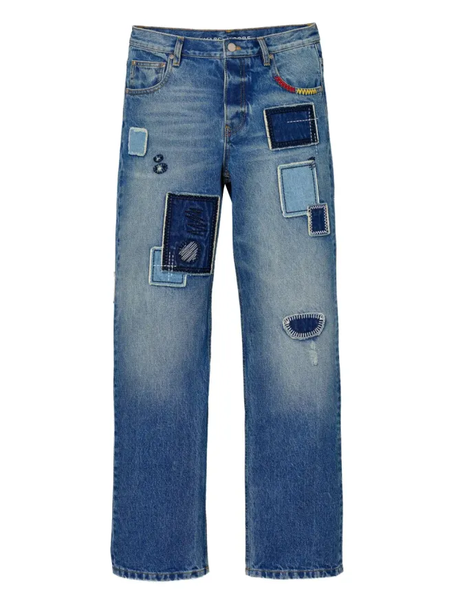 Marc Jacobs Marc Jacobs パッチワーク・ファイブポケットジーンズの商品画像