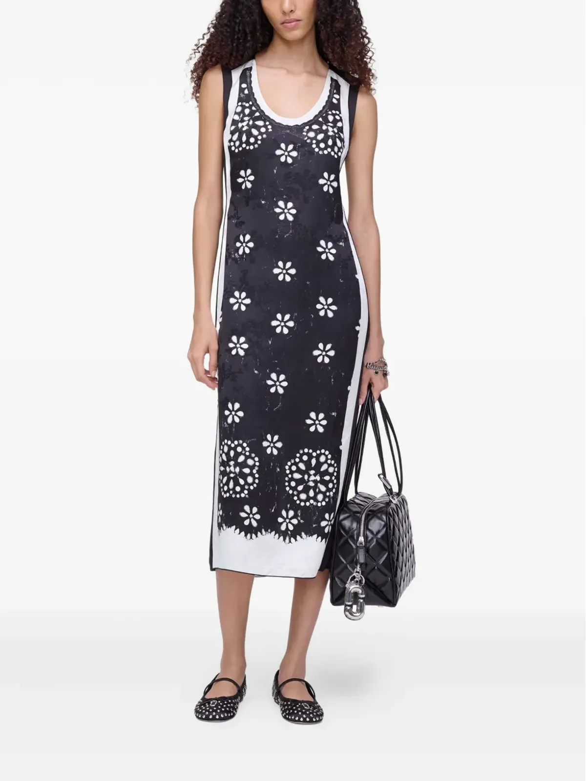Marc Jacobs アイレット花柄ドレス - 画像2