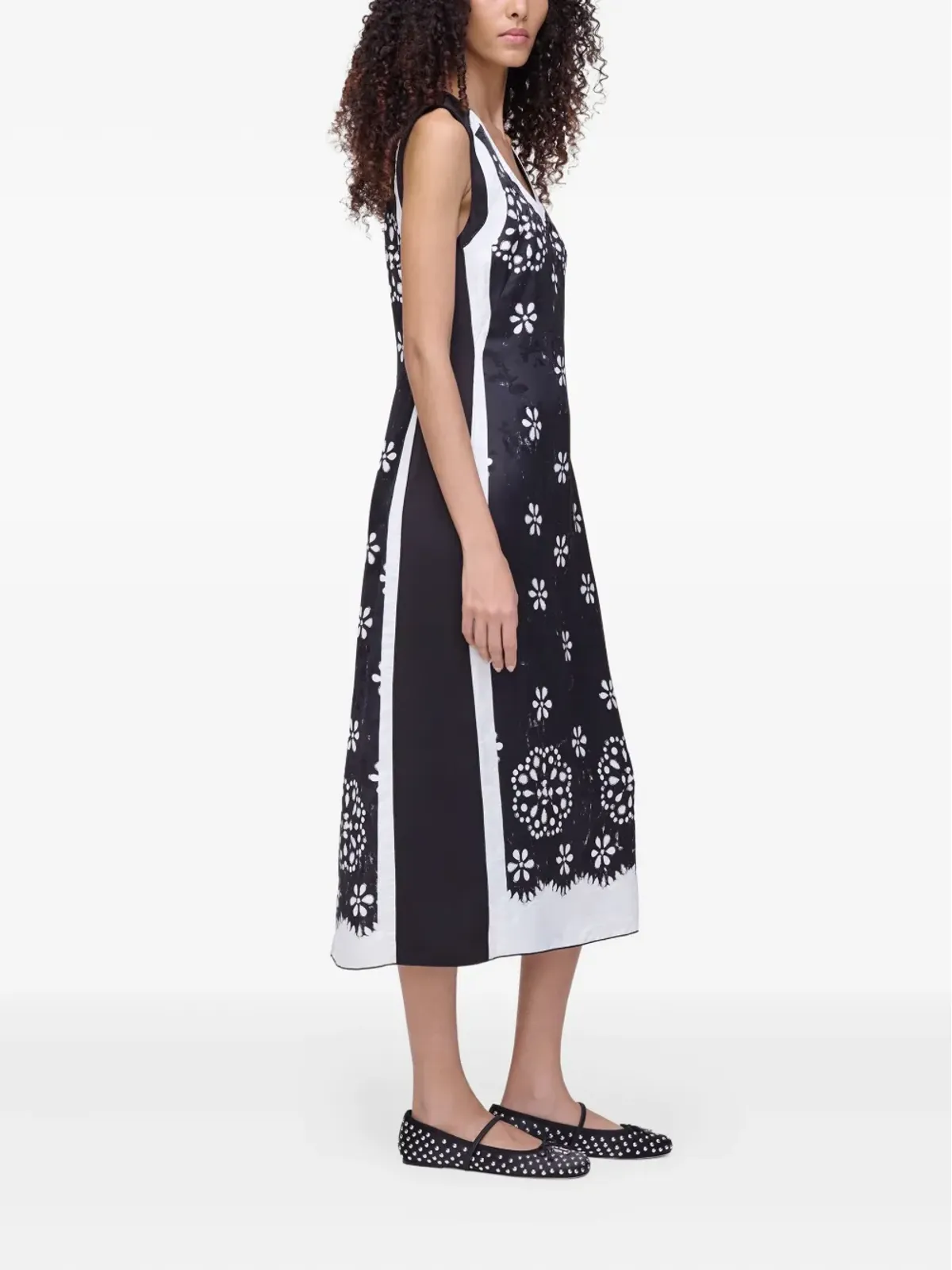 Marc Jacobs アイレット花柄ドレス - 画像3