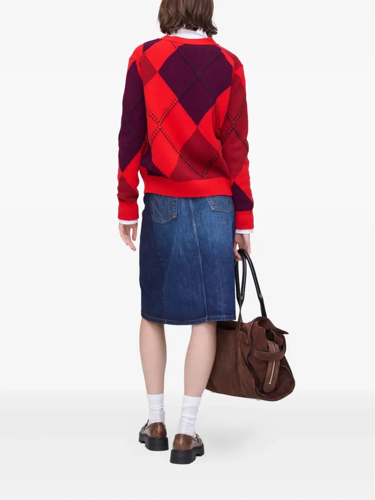 Marc Jacobs アーガイル柄デイジーカーディガン - 画像3