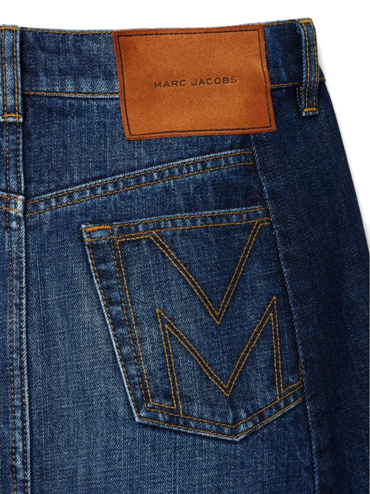 Marc Jacobs ツートーンデニムスカート - 画像5