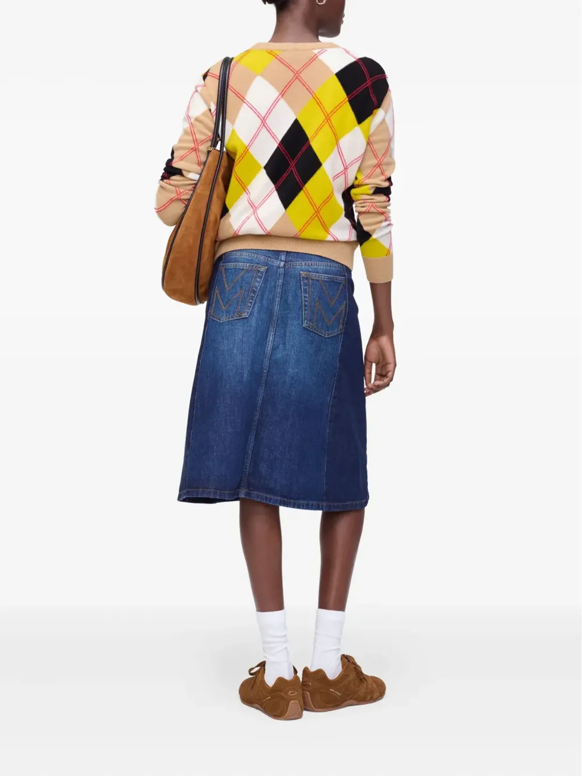 Marc Jacobs ツートーンデニムスカート - 画像4