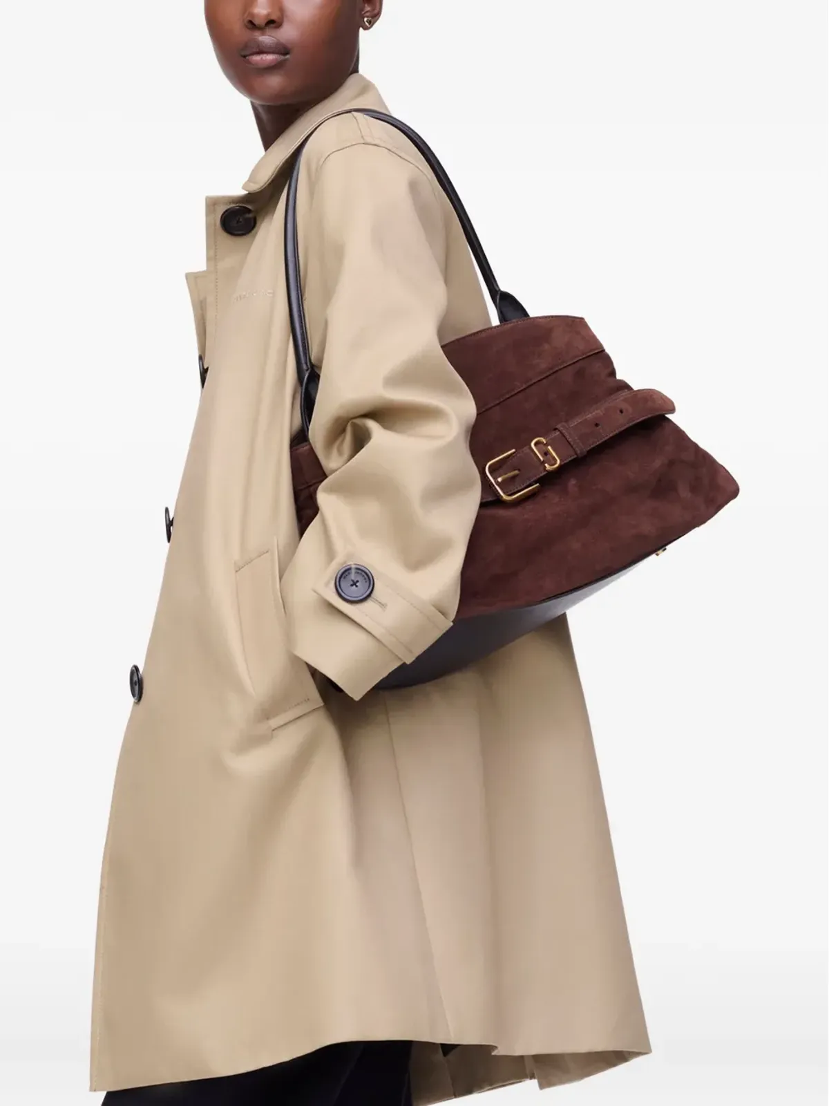 Marc Jacobs ザ・ダコタ スエード トートバッグ - 画像2