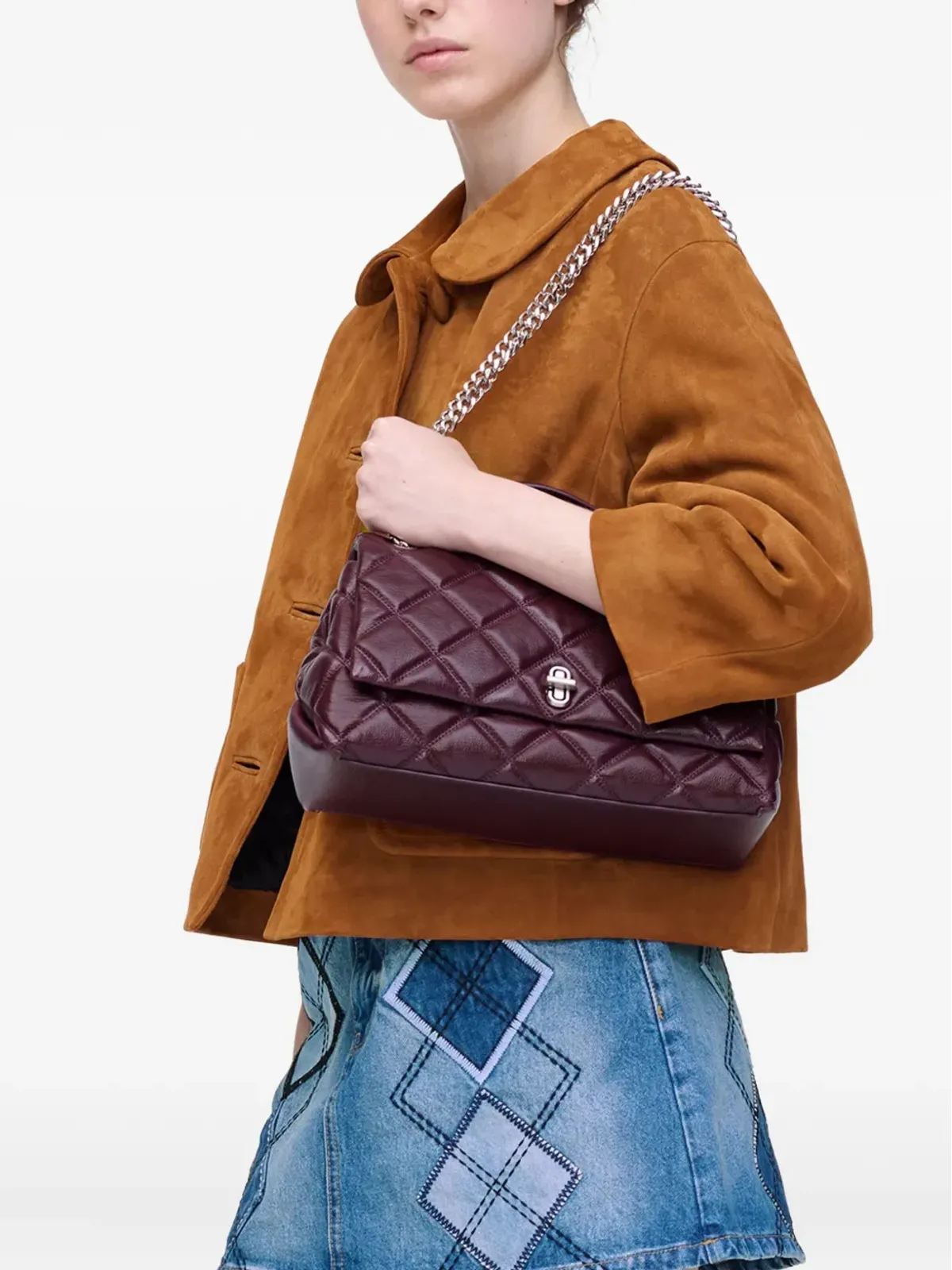Marc Jacobs キルティング・デュアル・コンバブル・ショルダーバッグ - 画像2