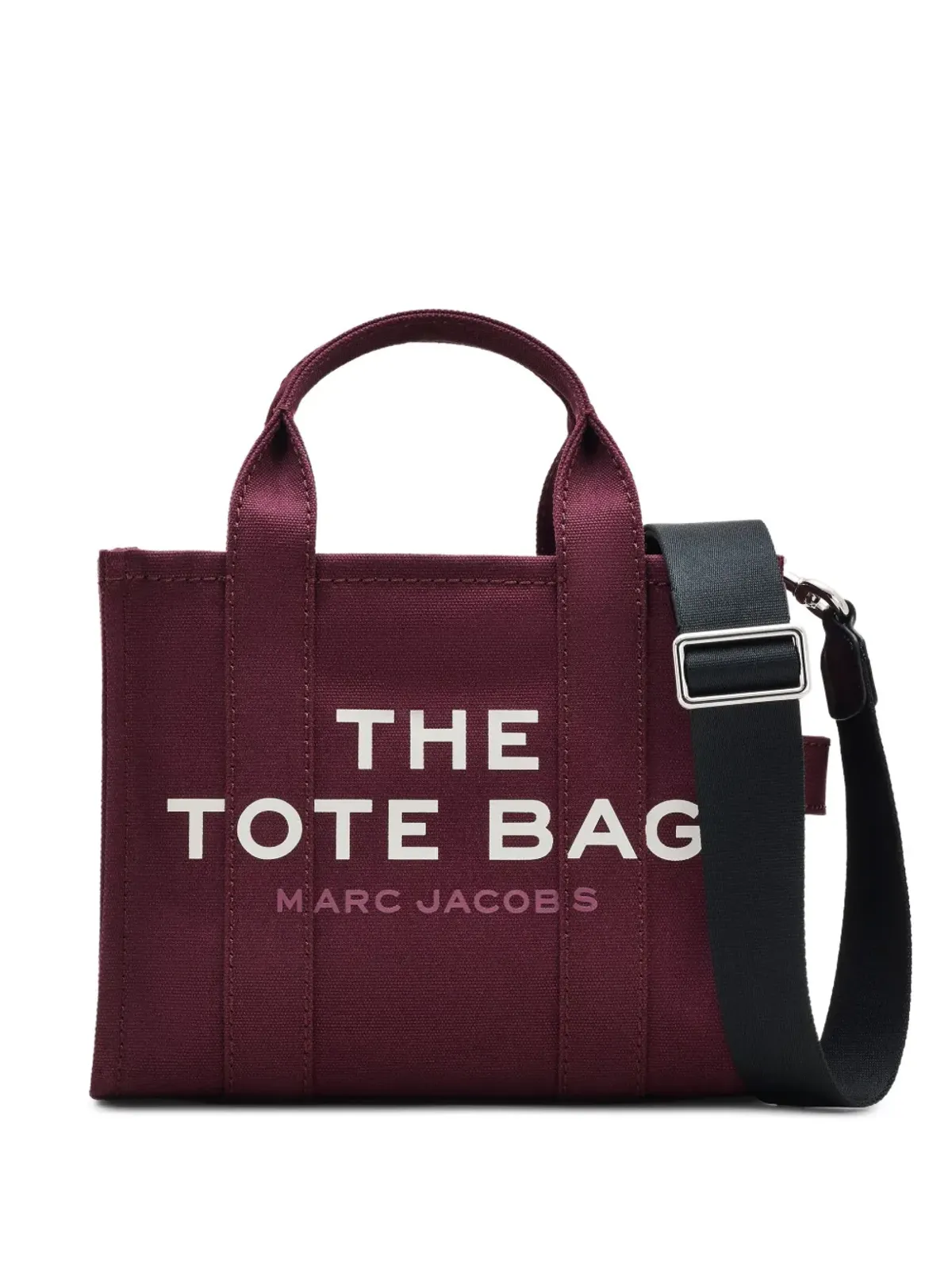 Marc Jacobs キャンバス ロゴパッチ トートバッグ - パープル - 画像1