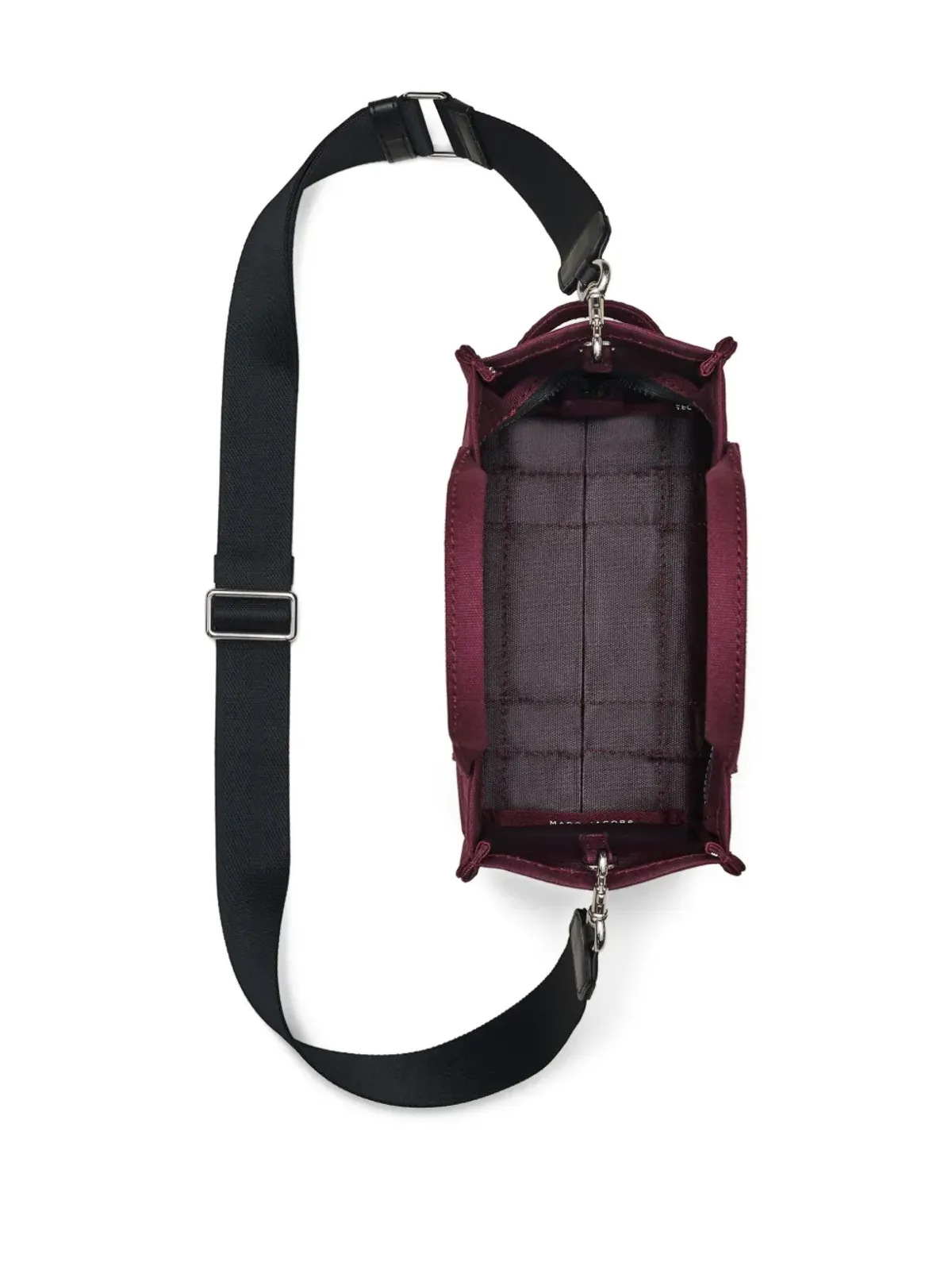 Marc Jacobs キャンバス ロゴパッチ トートバッグ - パープル - 画像5