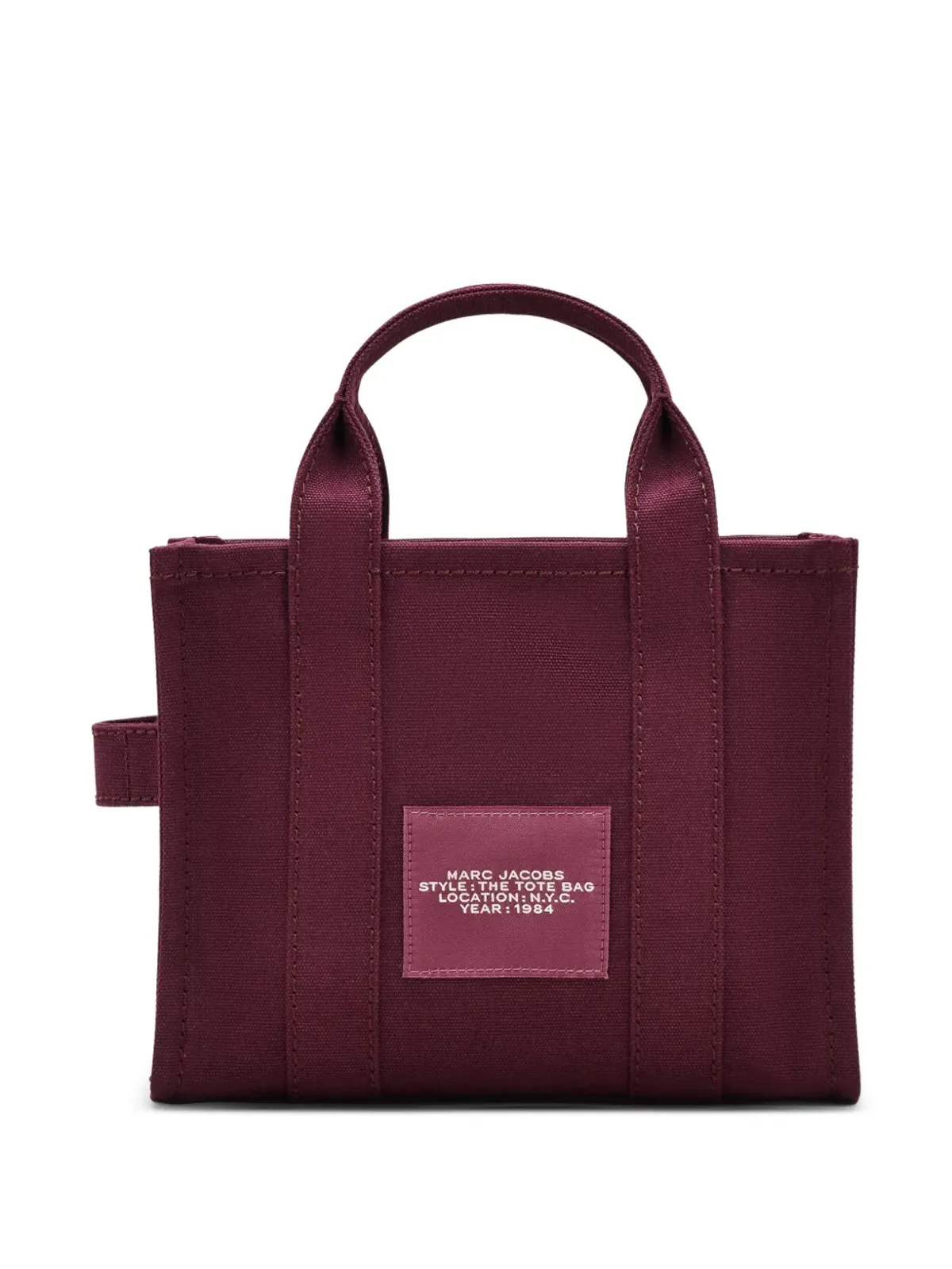 Marc Jacobs キャンバス ロゴパッチ トートバッグ - パープル - 画像3
