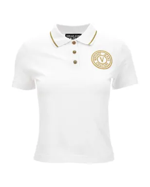 Versace Jeans Couture 刺繍ロゴ ポロシャツ - サムネイル1
