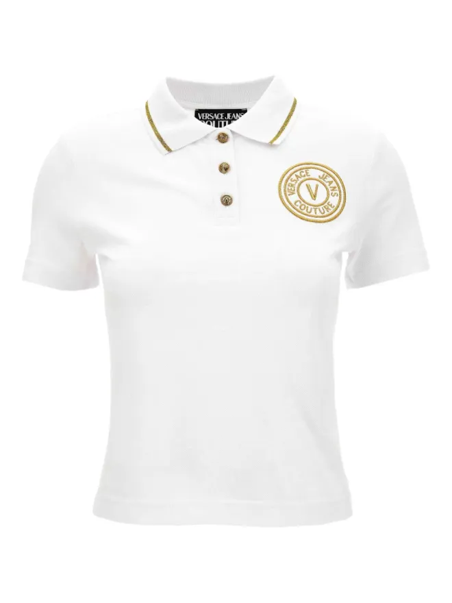 Versace Jeans Couture Versace Jeans Couture 刺繍ロゴ ポロシャツの商品画像