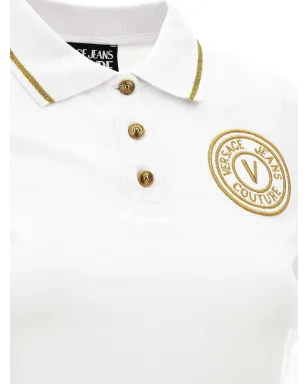 Versace Jeans Couture 刺繍ロゴ ポロシャツ - サムネイル4