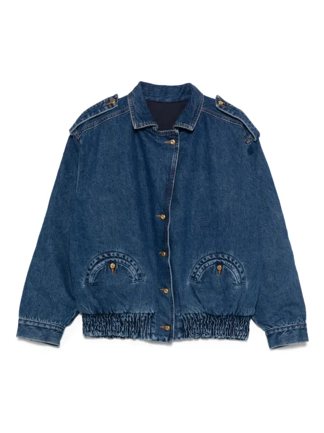 Blazé Milano Blazé Milano エラスティックポケット付きデニムジャケットの商品画像