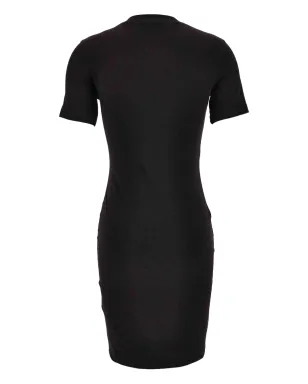 Versace Jeans Couture ロゴプリント半袖ミディドレス - サムネイル2