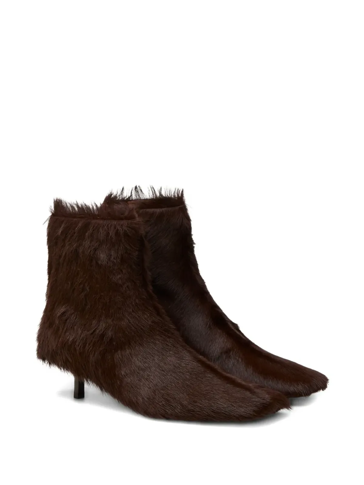 Marsèll Spazzola kitten-heel boots - Brown - 画像2