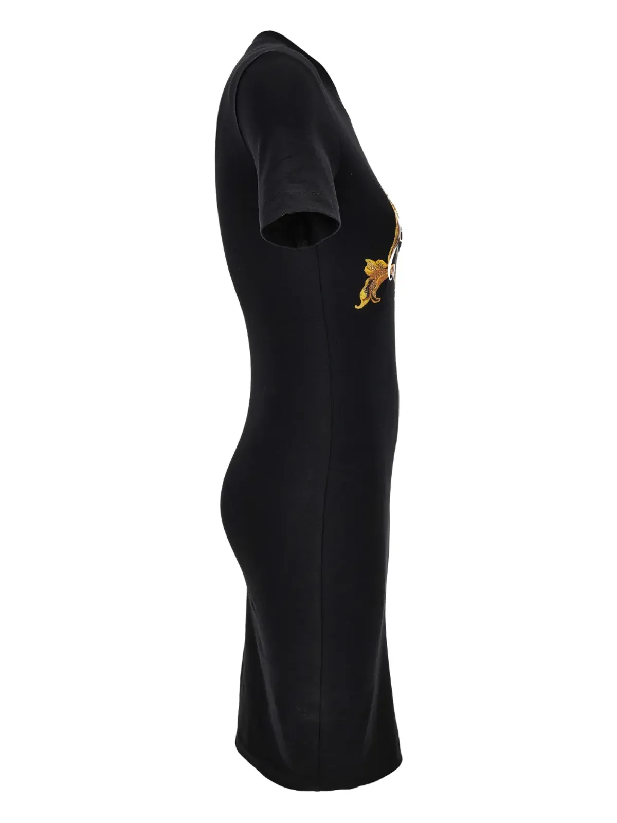 Versace Jeans Couture ロゴプリント ミディドレス - 画像3